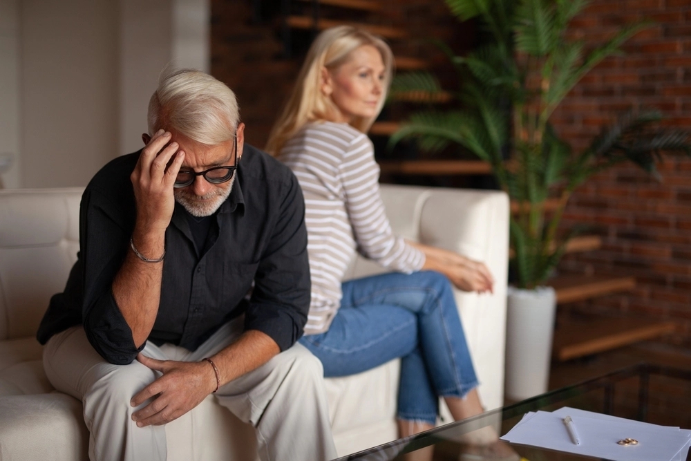 wealthy couple getting divorced